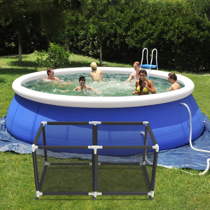Pool-Aufbewahrungsbehälter mit Rolle Nudelhalter Aufbewahrungswagen mit Nylon-Netz Grosse Kapazität