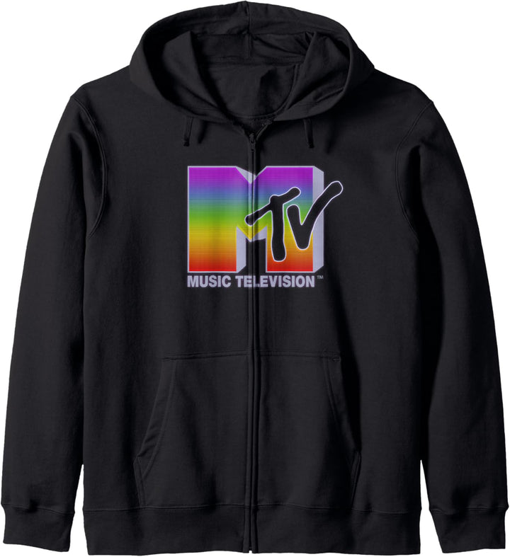 MTV Rainbow Static Kapuzenjacke