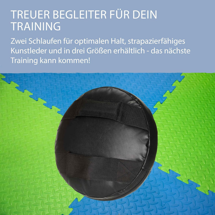 Ju-Sports Rund Pratze 1 STK. I Aus Kunstleder I Sehr leicht &amp; perfekt im Handling I Mit 2 Schlaufen