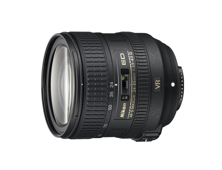 Nikon Nikkor AF-S Objektiv 24-85 mm 1: 3,5-4,5G ED VR, Schwarz [Nital Card: 4 Jahre Garantie] 24–85