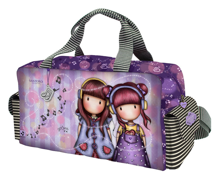 SANTORO M611b, Kindertasche, lila, 440 x 250 x 190 mm, dunkelviolett, 440x250x190 mm, sporttasche