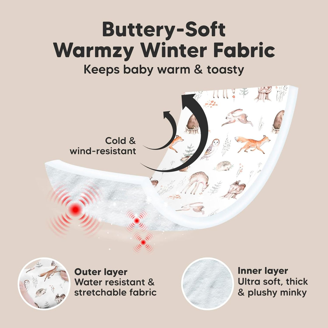 Autositzbezug für Babys - Baby Sitzbezüge für Frühling, Herbst, Winter - Universelle Stretch Fit Bab