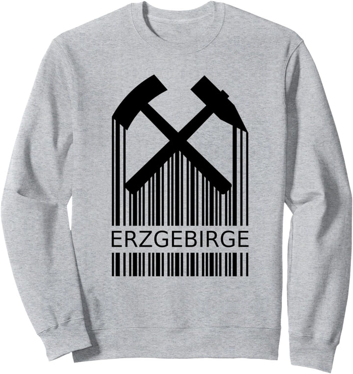 Erzgebirge Schlägel und Eisen in Ostdeutschland Erzgebirger Sweatshirt