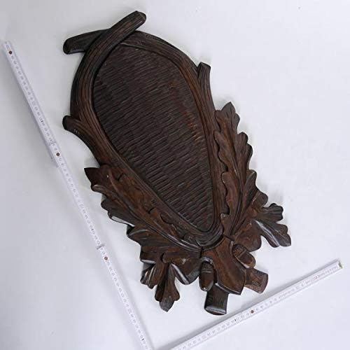 GTK - Geweihe & Trophäen KRUMHOLZ Trophäenschild geschnitzt für Rothirsch Hirschgeweih Hirsch