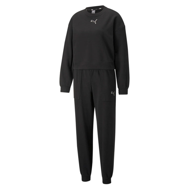 PUMA Damen Loungewear Anzug Tr Trainingsanzug S Puma Black, S Puma Black