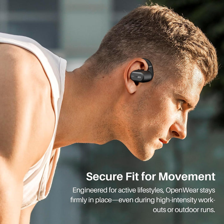 TOZO OpenWear Open Ear Kopfhörer mit bügel,komfortabel Kopfhörer Kabellos Bluetooth 5.3,Open Sport K