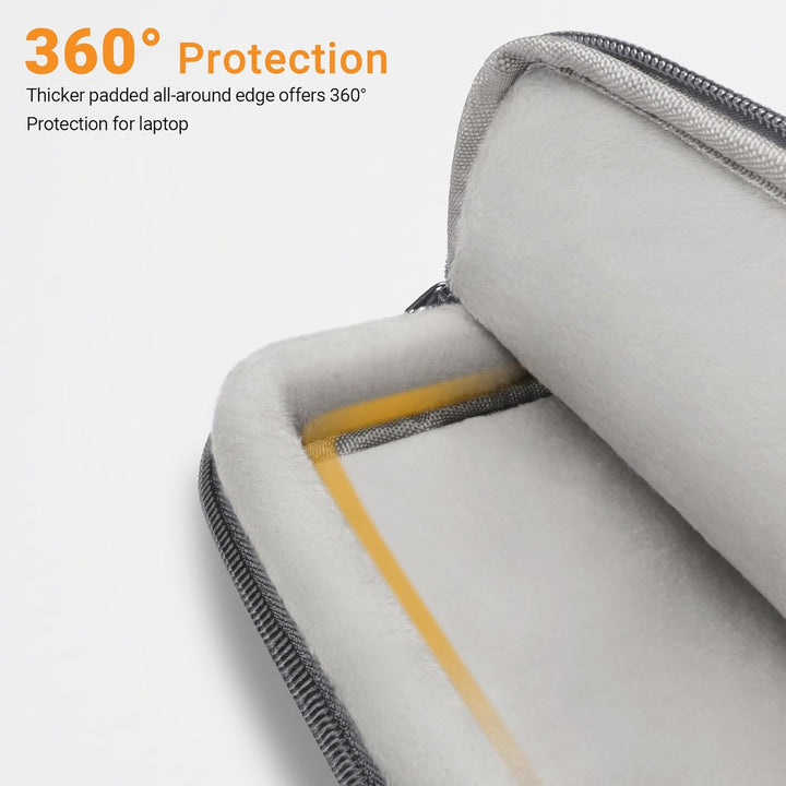 TECOOL 17,3 Zoll Laptoptasche, 360° Schutz Laptop Schultertasche Umhängetasche für 17-17,3 Zoll Leno