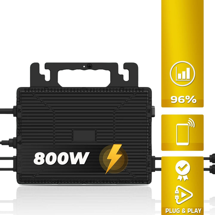 SUNNIVA® 850W Balkonkraftwerk 800W komplett Steckdose - Astro-Energy 800W Micro Wechselrichter - PV