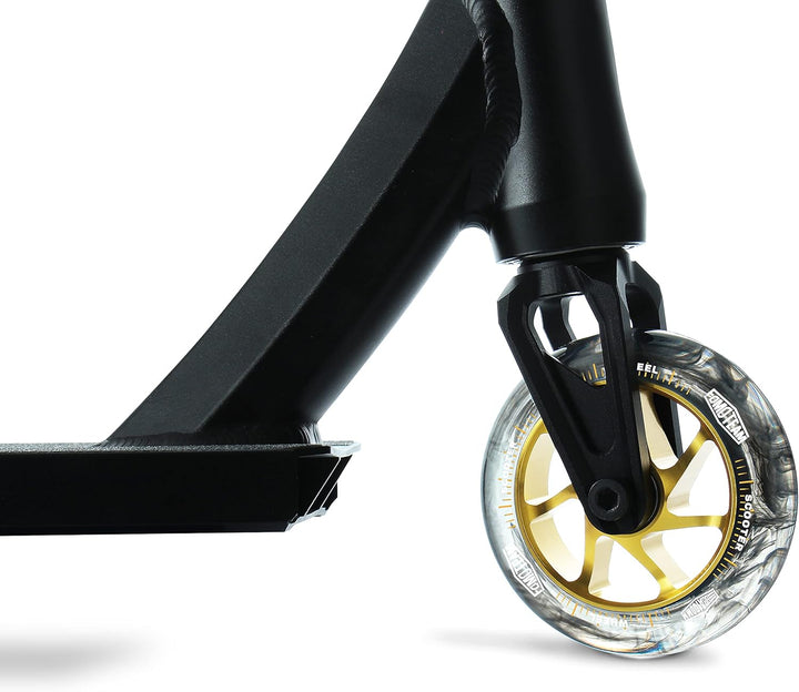 fomo team Scooter Ersatzräder scooter Rollen Räder 100mm24mm Aquarelleffekt EIN Paar mit ABEC-9 Kuge