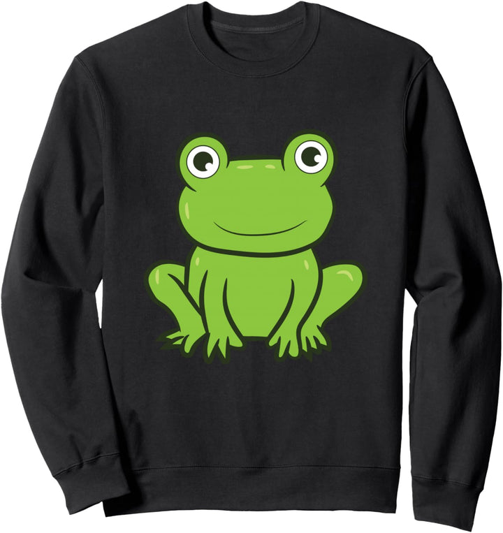 Cooler Frosch Frosch Kostüm Lustiger Frosch Sweatshirt