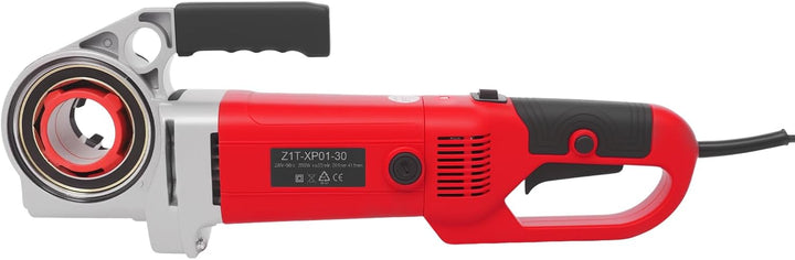 Elektrischer Rohrgewindeschneider 2000 W Gewindeschneidmaschine mit 4 Matrizen 1-1/4", 1", 3/4", 1/2