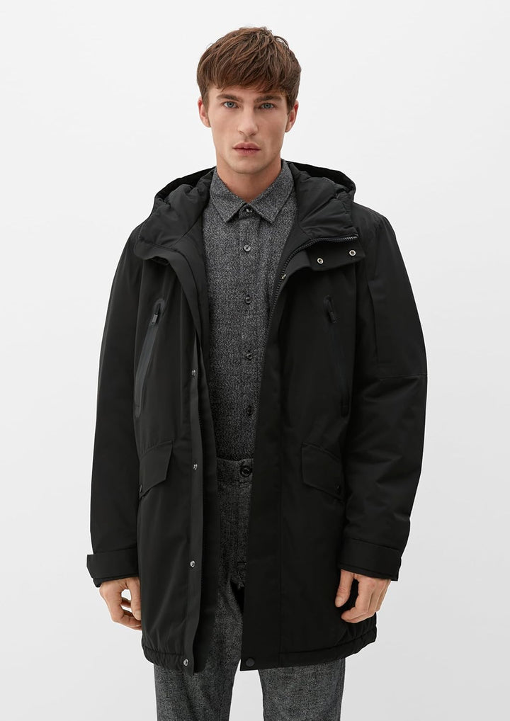 s.Oliver Herren Steppjacke S Schwarz, S Schwarz