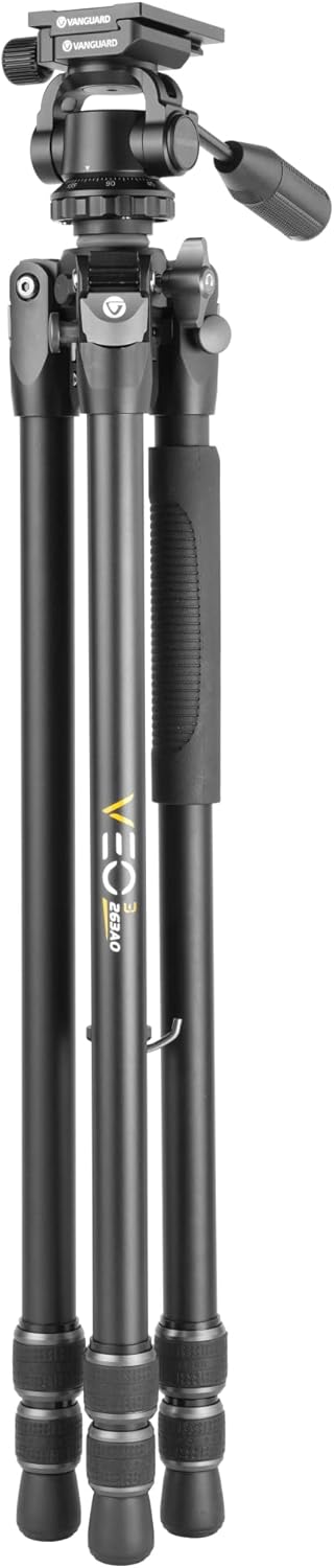 Vanguard Veo 3 264AO - Stativ mit Kopf - ideal für Naturbeobachtung Aluminium 26mm (4 secciones) 2 W