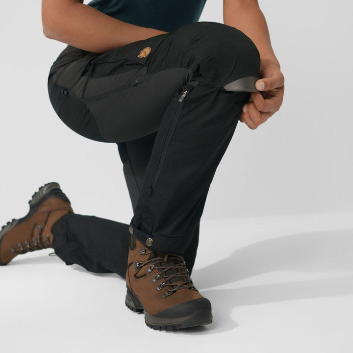 FJÄLLRÄVEN Damen Hose Keb Trousers W 34 Port-tisch Violett, 34 Port-tisch Violett