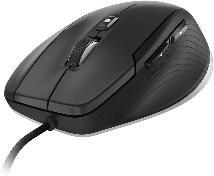 3Dconnexion CadMouse Compact (Kompakte Maus, optisch, USB, Rechtshänder), Mattschwarz, Compact