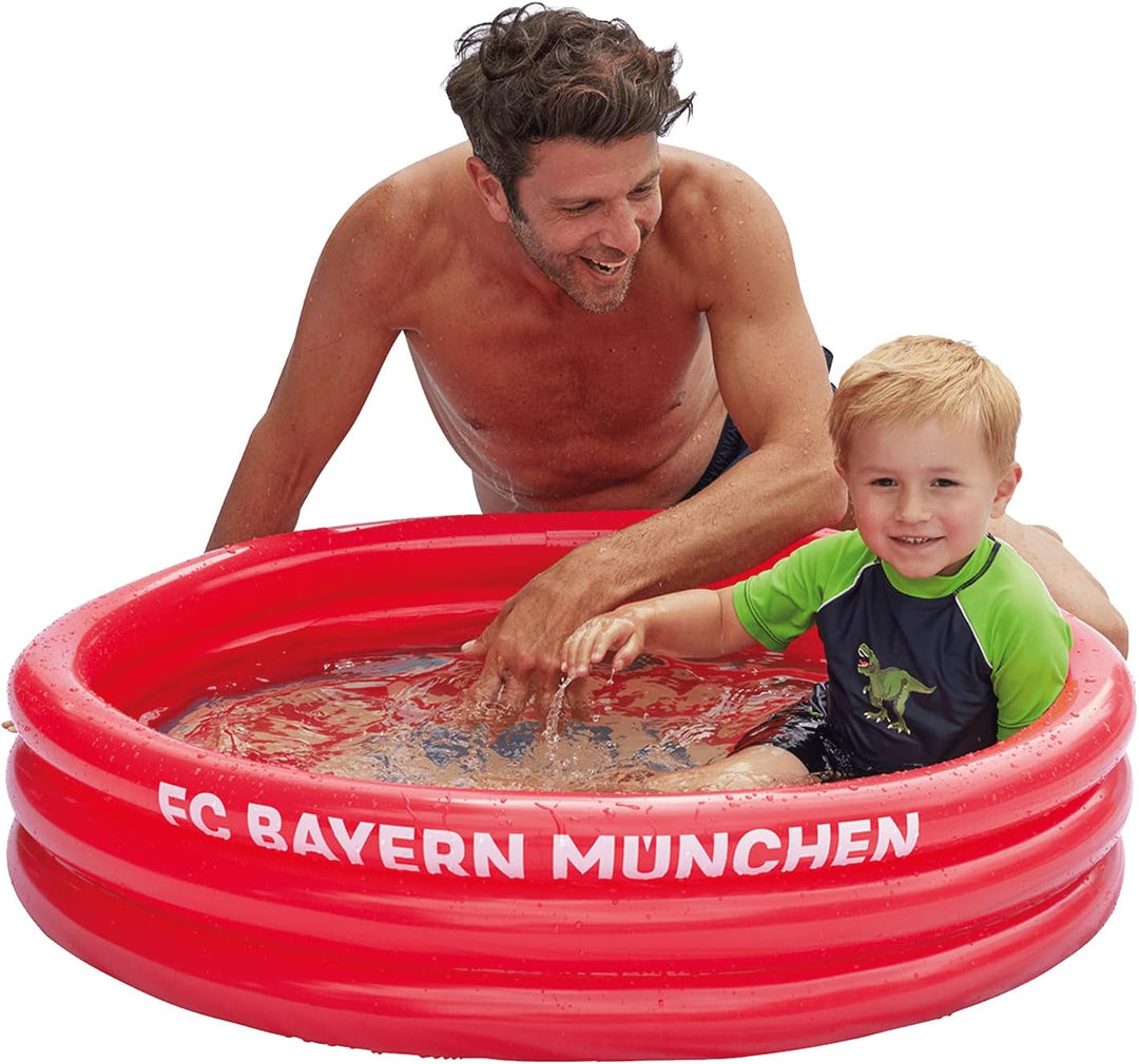 FC Bayern München I Planschbecken| Kleiner Pool |Rot I Fussball Einheitsgrösse, Einheitsgrö