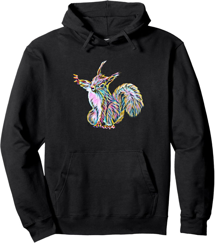 Eichhörnchen Motiv Streifenhörnchen Pullover Hoodie