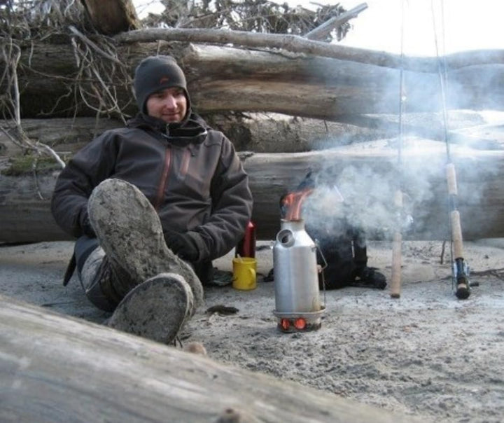 Kelly Kettle Kk Treker Camping Kettl - Silbern, 0.6 Liter Capacity