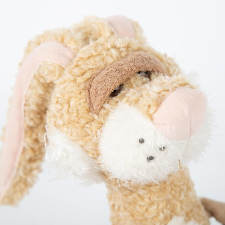 SIGIKID 39181 Lazy Bunny Beasts Town Kinder und Erwachsene Kuscheltier empfohlen ab 2 Jahren beige B