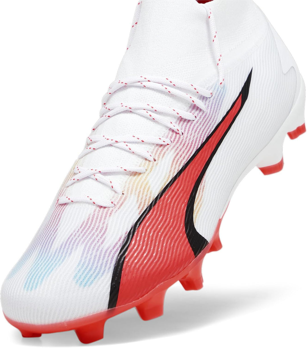 PUMA Herren Ultra Pro Fg/Ag Fussballschuh 40 EU Puma White Puma Black Fire Orchid, 40 EU Puma White
