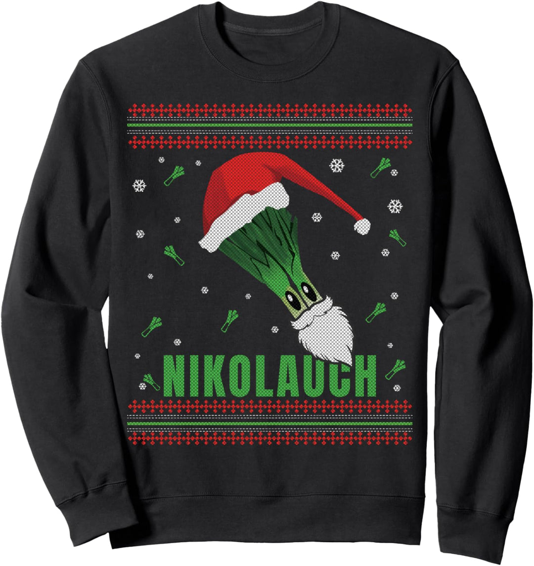 Nikolauch Nikolaus Ugly Christmas Sweater Sweatshirt