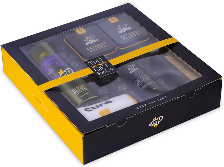 Crep Protect Der Ultimative Schuhpflege-Paket Geschenkpaket – Schuhschutzspray – Turnschuhe-Reiniger