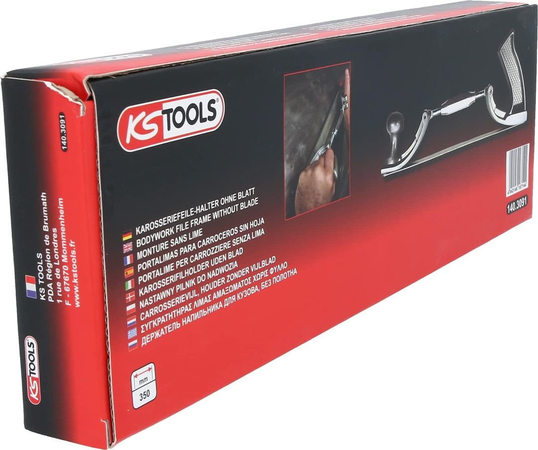 KS Tools KS 4042146167144 Tools Karosseriefeile-Halter 140.3091 Karosseriefeile-Halter ohne Blatt, 3