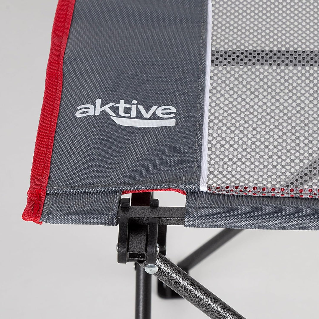 Aktive klapptisch, grau, Grau
