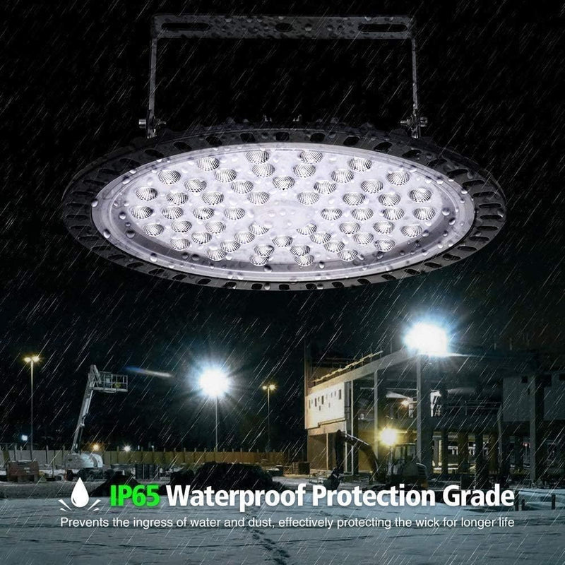 10 Stücke 100W LED UFO Industrielampe, WZTO 10000LM LED Hallenstrahler,SMD 2835 LED High Bay Licht m