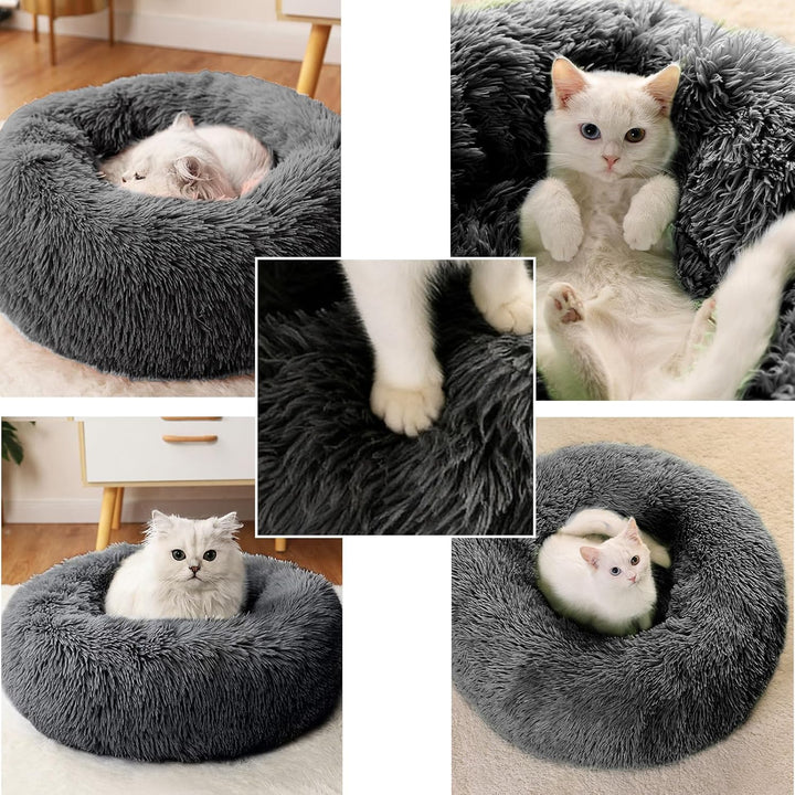 CALIYO Katzenbett Flauschig, Hundebett Kleine Hunde, Katzenkissen Hundekissen Waschbar, Trocknergeei