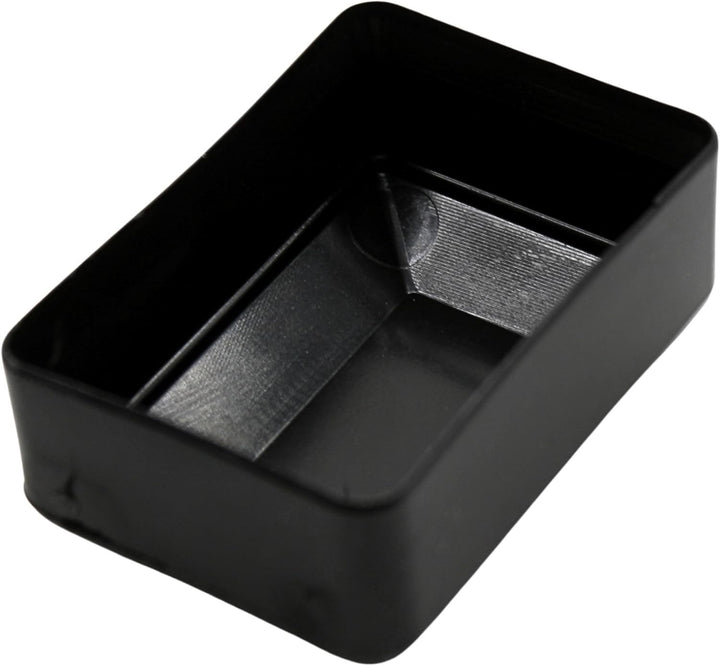 DOJA Barcelona Zaunpfosten Kappen Für Effektiven Schutz - Pack 12-80x60: Schwarz - Pfostenkappen Mit