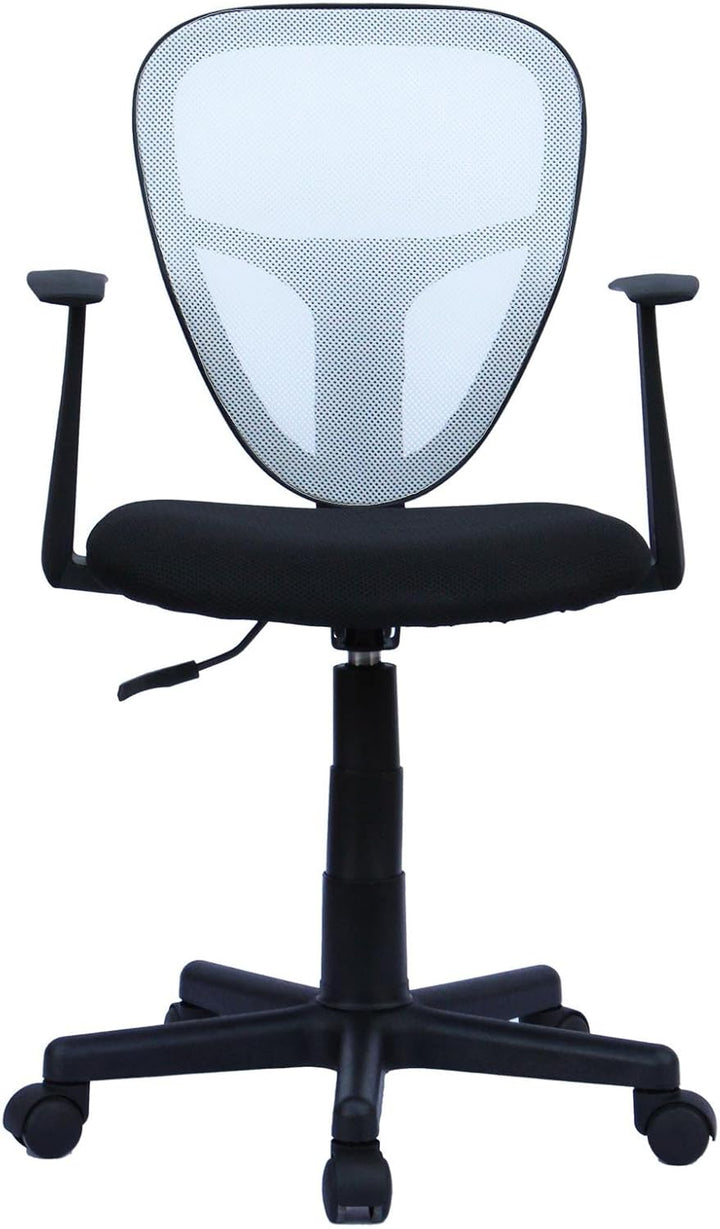 CARO-Möbel Kinderdrehstuhl Studio - Ergonomischer Schreibtischstuhl mit Armlehnen, Verstellbar, Schw