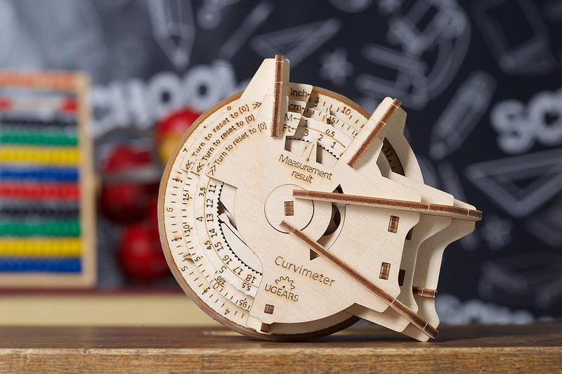 UGEARS STEM Lab 3D Puzzle - STEM Set - Modellbausatz aus Holz - Kreatives STEM Spielzeug mit App - M