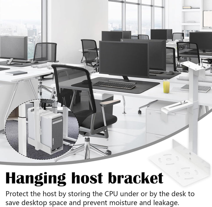 Pc Halterung, CPU Halterung Pc Halterungs Unter Schreibtisch Computerhost Wandhalterungs Computer Au