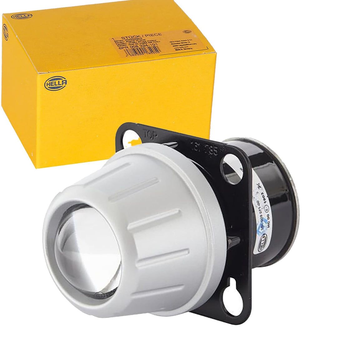 HELLA - Halogen/DE-Hauptscheinwerfer - Premium 50 - 12V - rund - Einbau - Lichtscheibenfarbe: transp