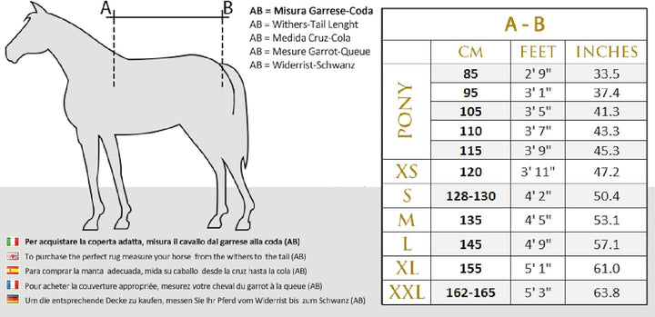 Horses, Pferdekoppeldecke Horses Turnout 200 gr, Wasserdicht, Gepolstert, Widerstandsfähig, mit Kreu