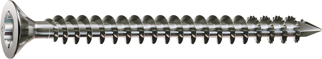 SPAX Holzbauschraube aus Edelstahl rostfrei A4, 10,0 x 300 mm, 50 Stück, T-STAR plus, Senkkopf mit F