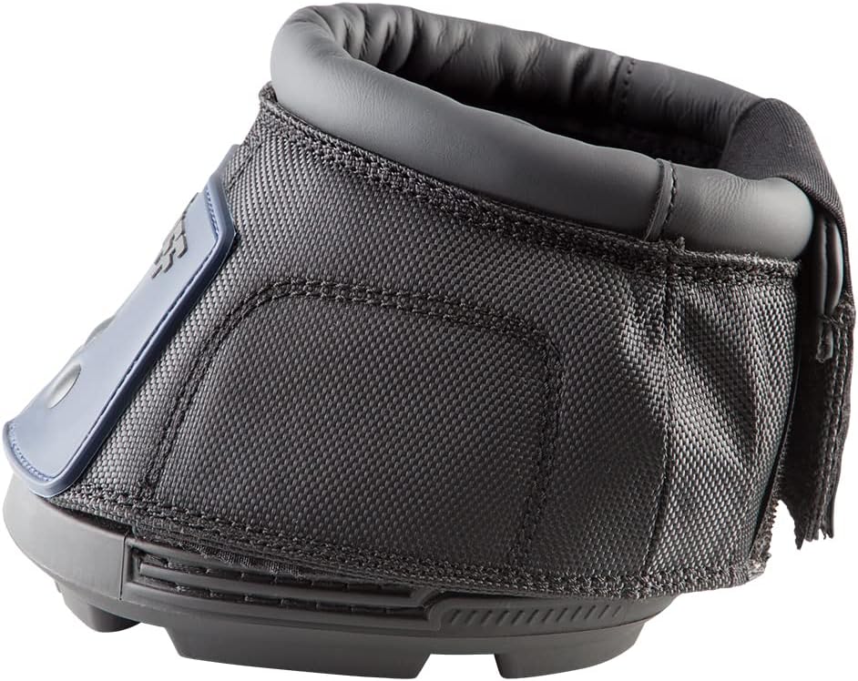 Pfiff 102855 Pferde Hufschuh Behandlungsschuh, 1 Stück, Schwarz-Blau Gr. 3 1 Stück 3, 1 Stück 3