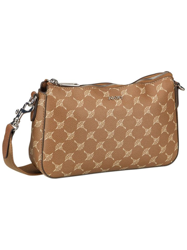 Joop! Umhängetasche Abendtasche Cortina 1.0 Jasmina Shoulderbag Lightbrown hellbraun S Lightbrown, S