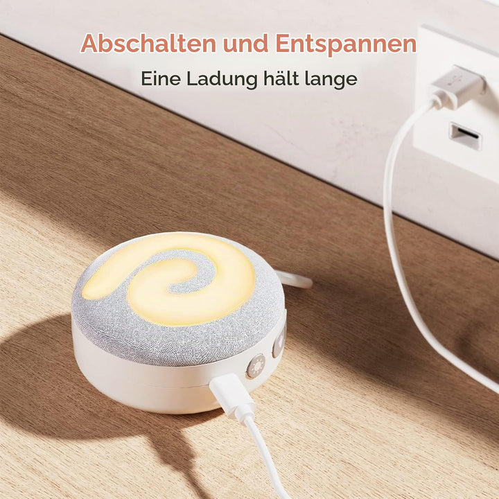 Dreamegg White Noise Machine Baby - D11 Einschlafhilfe Baby Weisses Rauschen Sound Machine mit 11 Mu