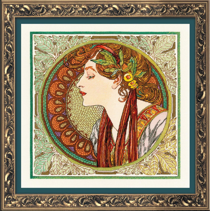 Riolis 100/061 Kreuzstich Set, Baumwolle, Mehrfarbig, 30x30cm 30x30cm Mehrfarbig, 30x30cm Mehrfarbig