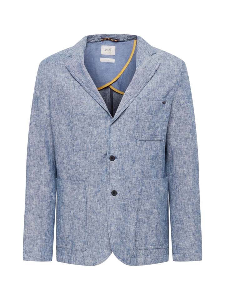 camel active Herren 444135/7I06 Lässiger Blazer 30 Night Blue, 30 Night Blue