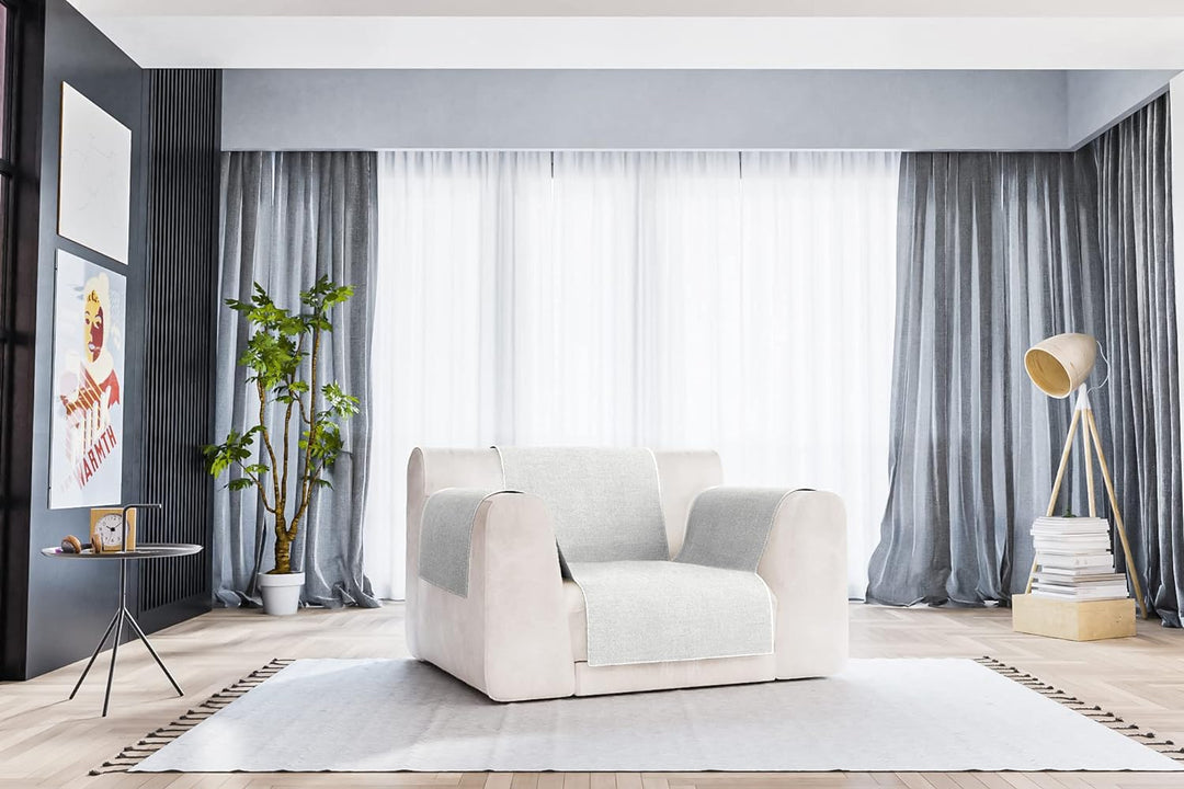 Italian Bed Linen Comfortable Sofa Blanket 1 Platz Weiss, 1 Platz Weiss