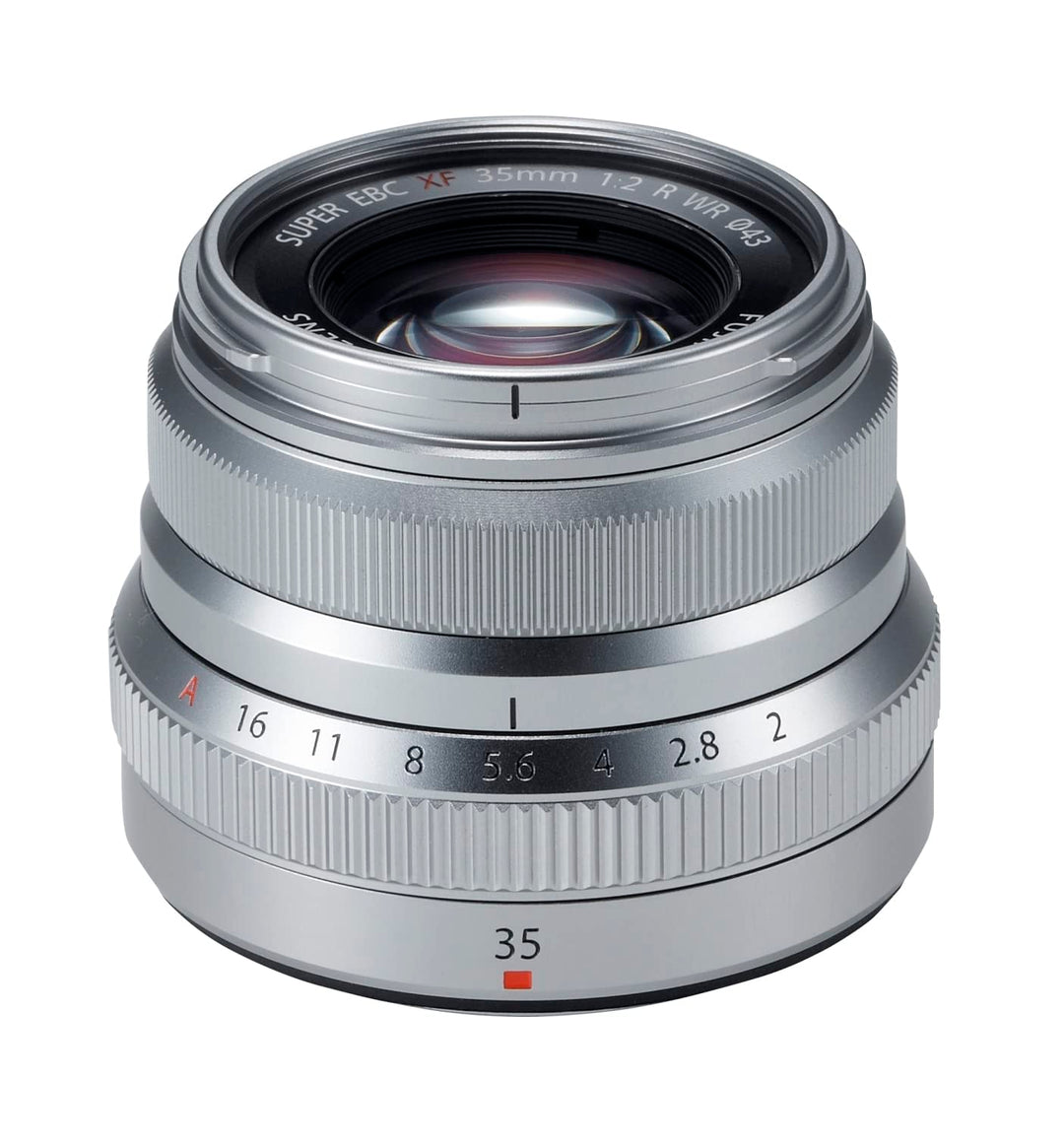 Fujifilm FUJINON XF35mmF2 R WR Objektiv Silber silber Single, silber Single