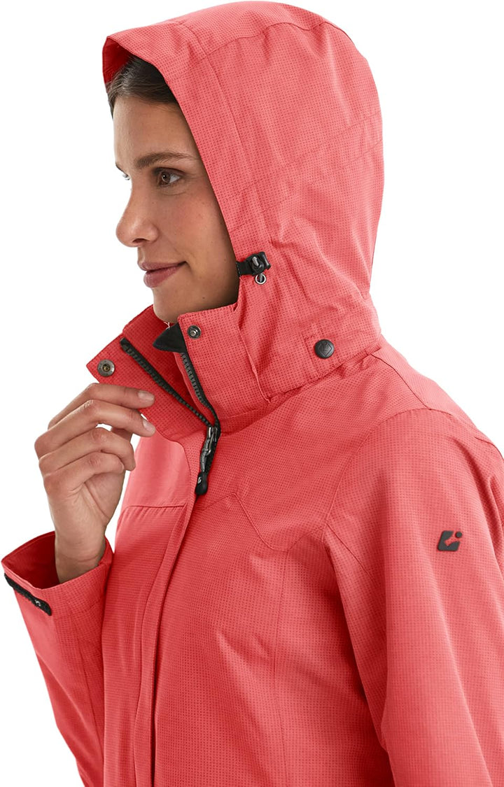 Killtec Damen Inkele Funktionsjacke Mit Abzippbarer Kapuze 36 fuchsia, 36 fuchsia