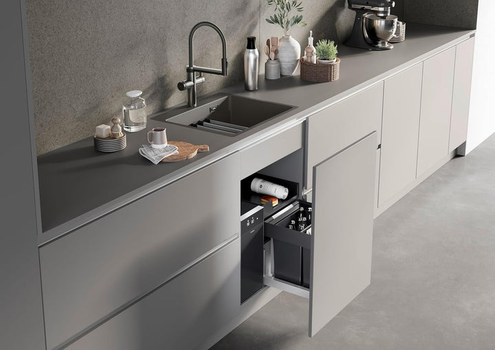 BLANCO CHOICE Icona | Küchenarmatur aus massiv Edelstahl | all-in-one Armatur | Gekühltes Wasser in