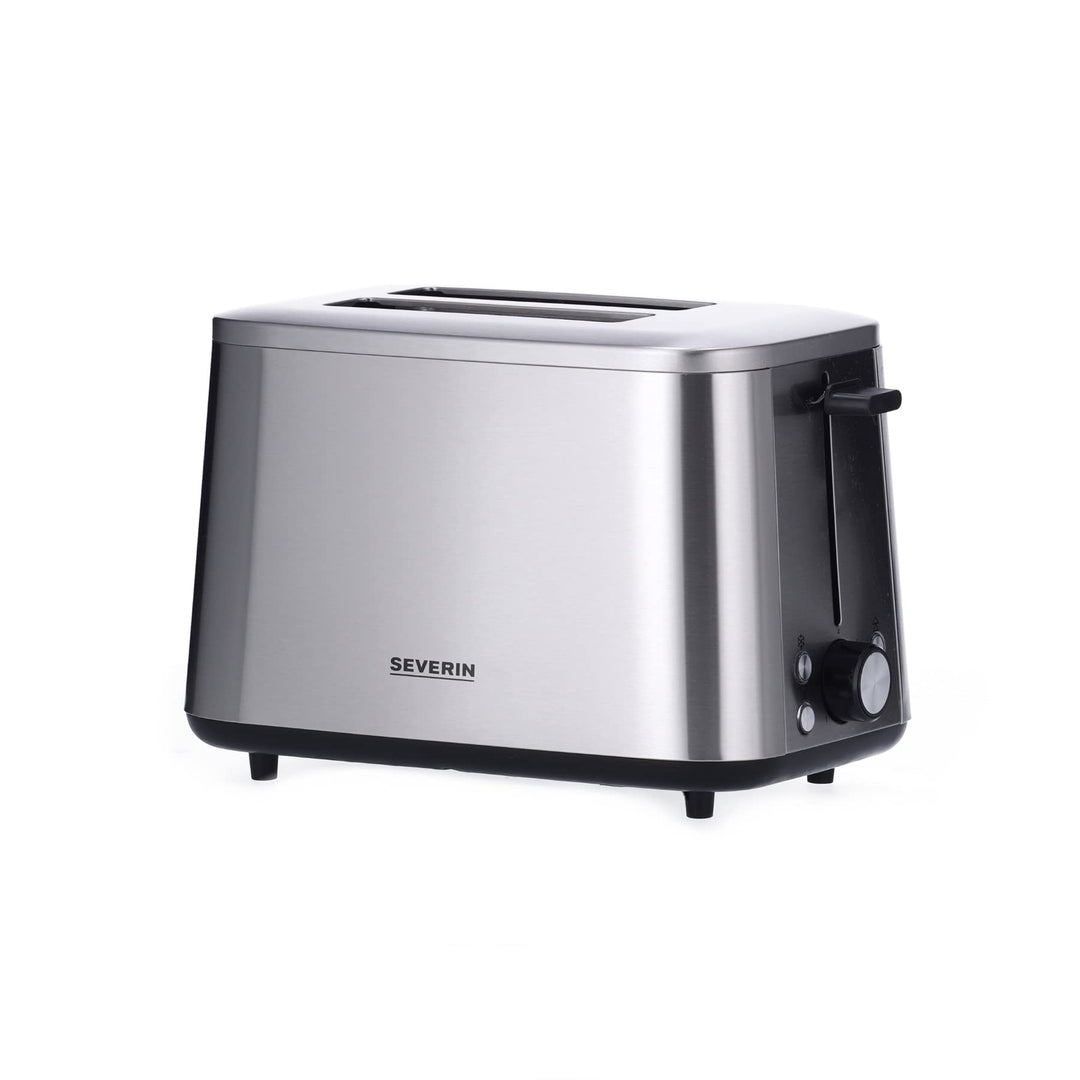 SEVERIN Turbo Toaster, Toaster mit Brötchenaufsatz, Edelstahl Toaster für 50%* schneller gebräuntes