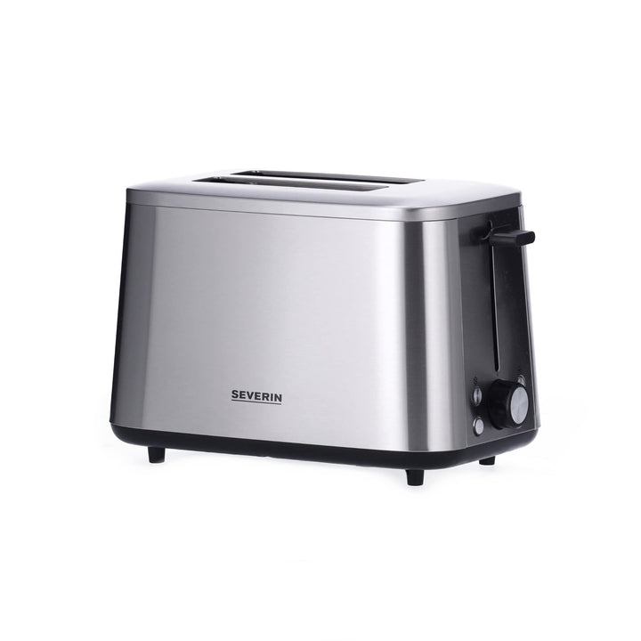 SEVERIN Turbo Toaster, Toaster mit Brötchenaufsatz, Edelstahl Toaster für 50%* schneller gebräuntes