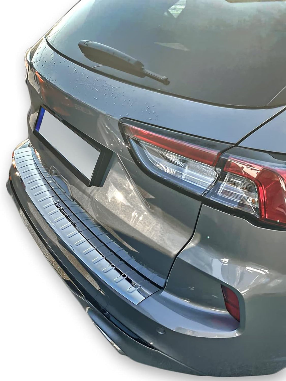 Ladekantenschutz Edelstahl CHROM kompatibel für FORD Kuga III | BJ ab 2019 | mit Abkantung | premium