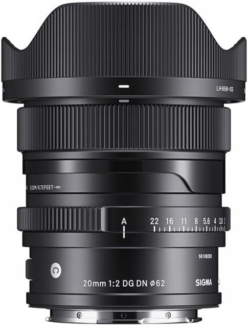 Sigma 20mm F2 DG DN Contemporary Objektiv für Sony-E Objektivbajonett